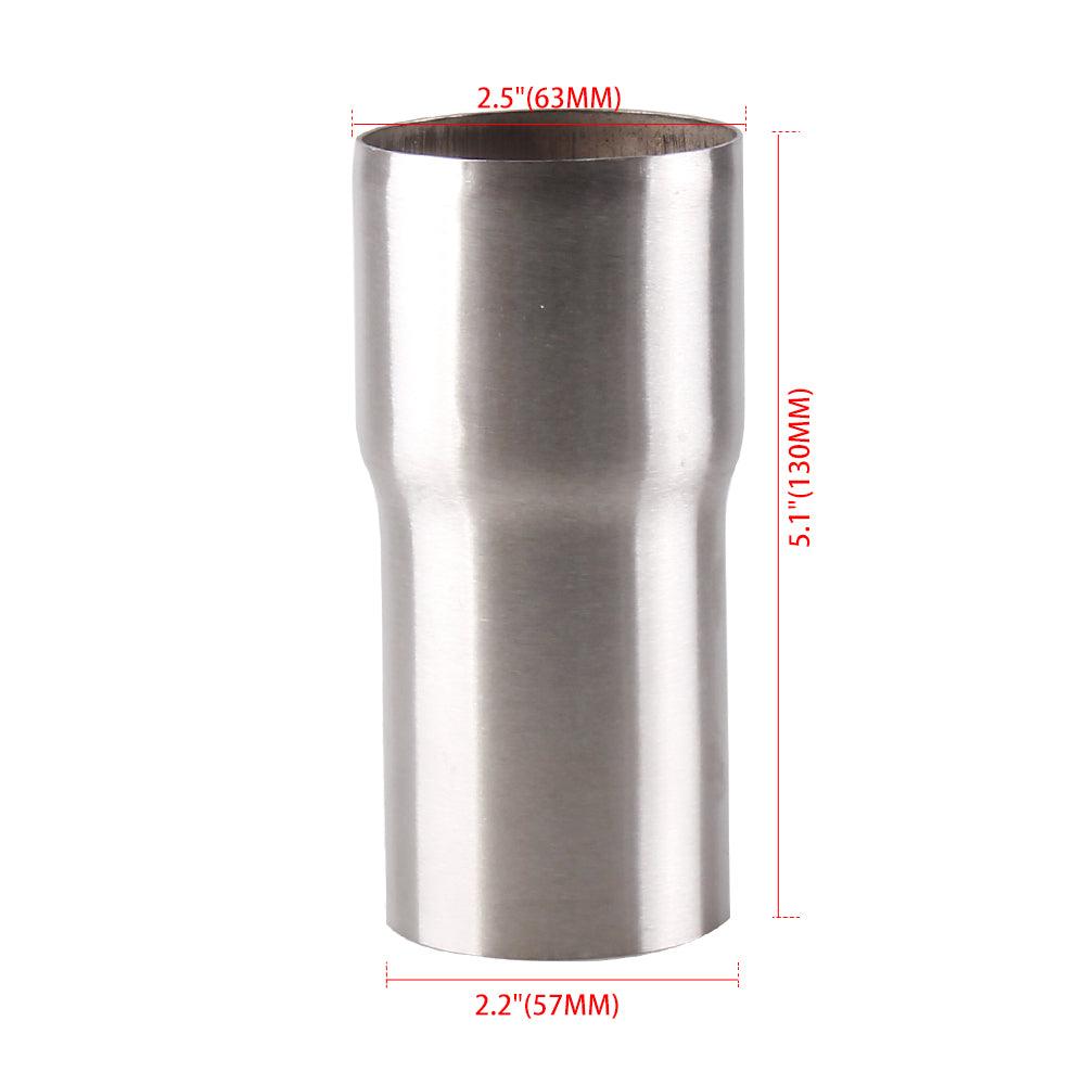 RASTP Universal Exhaust Reducer Connector Pipe Tube Adapter OD:2" 2.25'' 2.5'' 3'' - RASTP