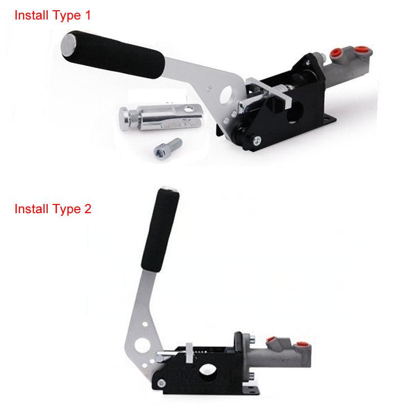 RASTP Universal Hydraulic Drift Hand Brake Vertical Horizontal Grip Special Cylinder E Brake - RASTP