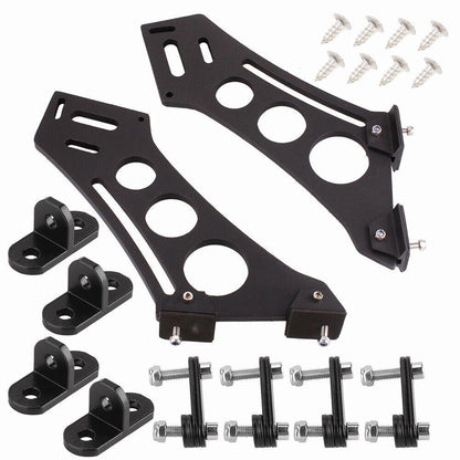 RASTP Universal 5 inch Spoiler Mount Brackets Racing Spoiler Legs Brackets - RASTP