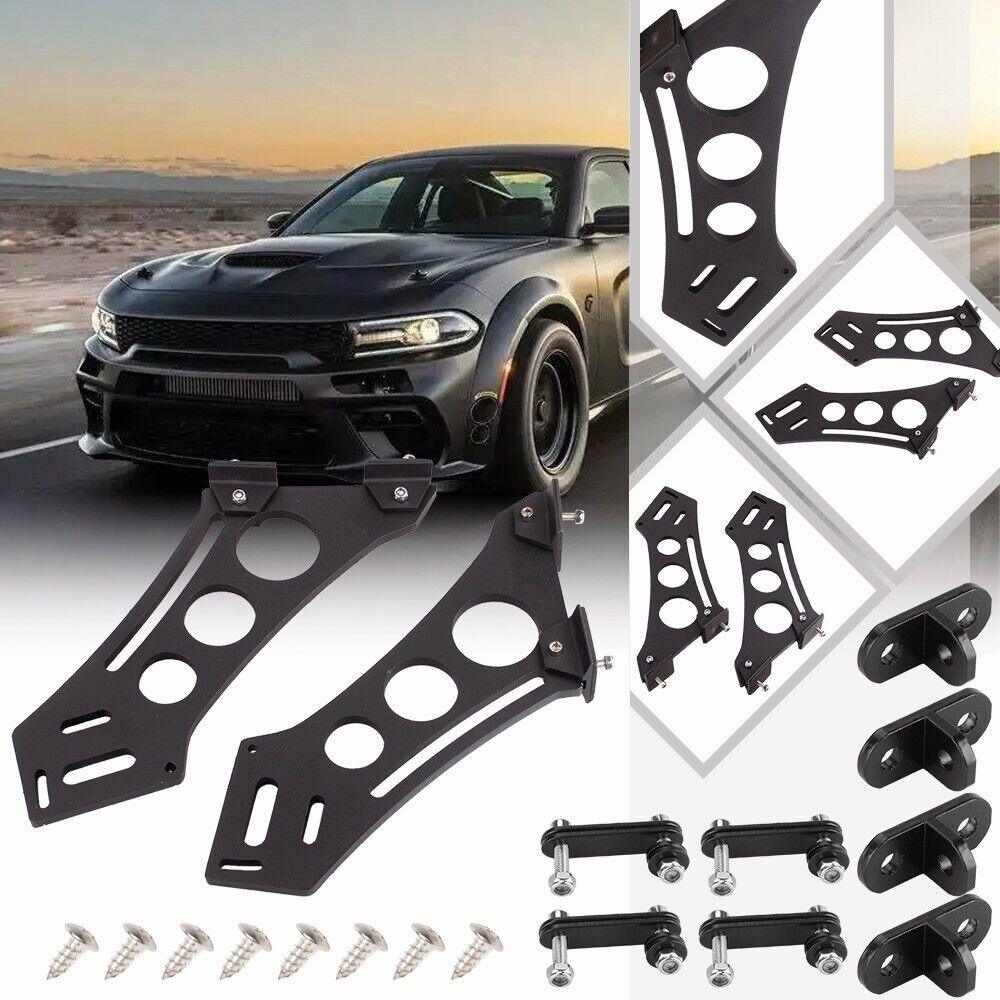 RASTP Universal 5 inch Spoiler Mount Brackets Racing Spoiler Legs Brackets - RASTP