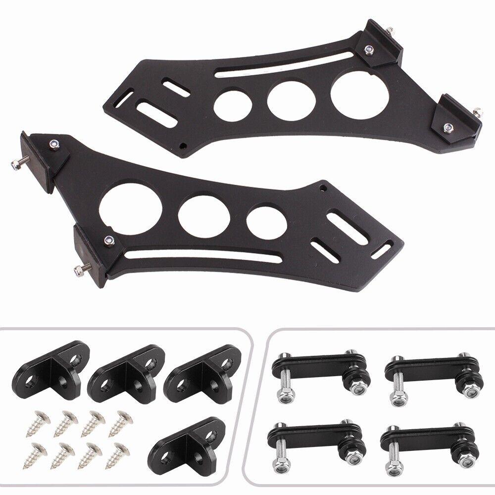 RASTP Universal 5 inch Spoiler Mount Brackets Racing Spoiler Legs Brackets - RASTP