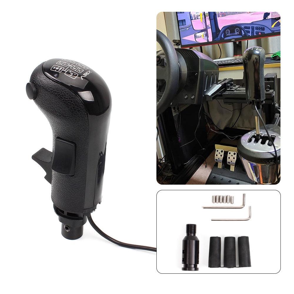 RASTP USB Truck Simulator Shifter High Low Gearshift Shifter Knob for ATS & ETS2 Compatible with Logitech G29 G27 G25 G920 - RASTP